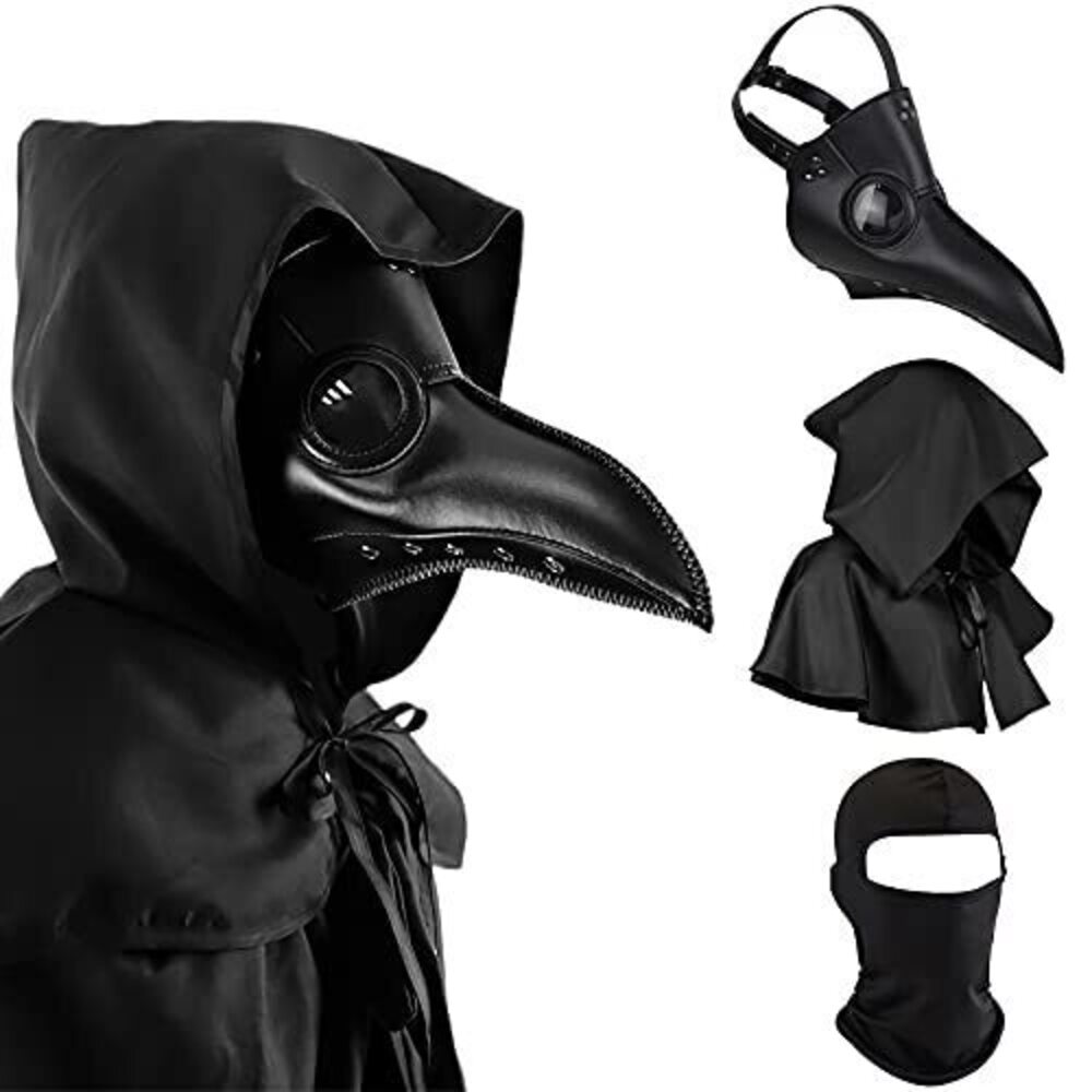 7474 Halloween Plague Doctor Mask Plague Doctor Costume Obito Mask